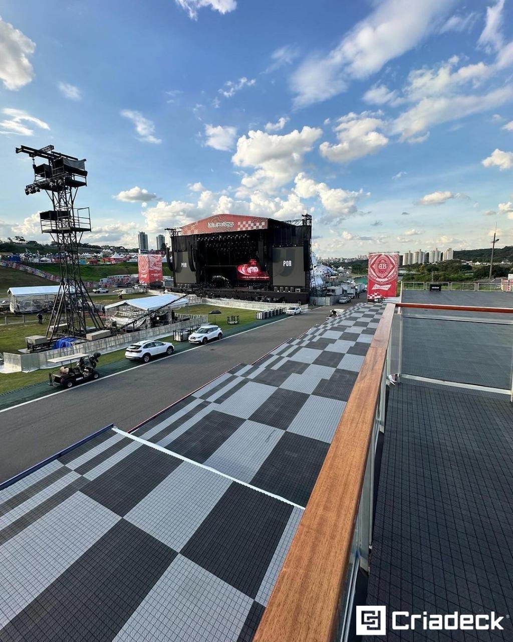 Lollapalloza 2024: Segurança e Acessibilidade Com Pisos Plásticos Criadeck Pixel e Ultra.